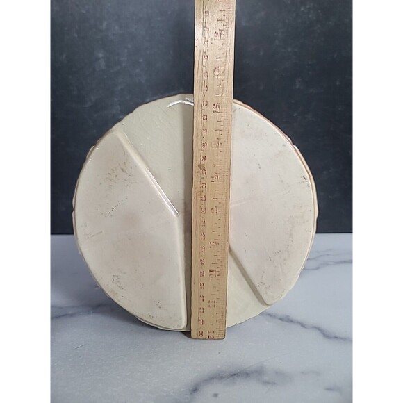 Vintage Floral Lidded Butter Churn Cookie Jar, READ - Picture 9 of 10